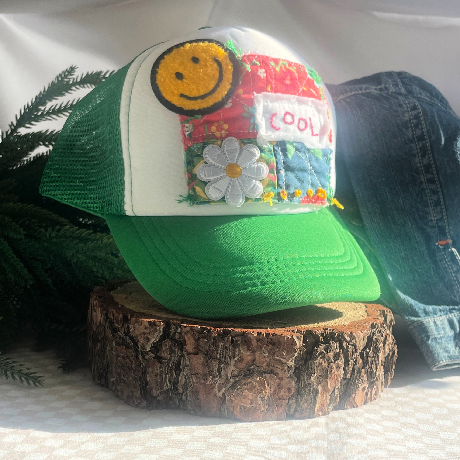 "Cool" Trucker Hat for Little Kids - Christine Leigh